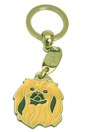 Pequinês - pet ID tag, dog ID tags, pet tags, personalized pet tags MjavHov - engraved pet tags online